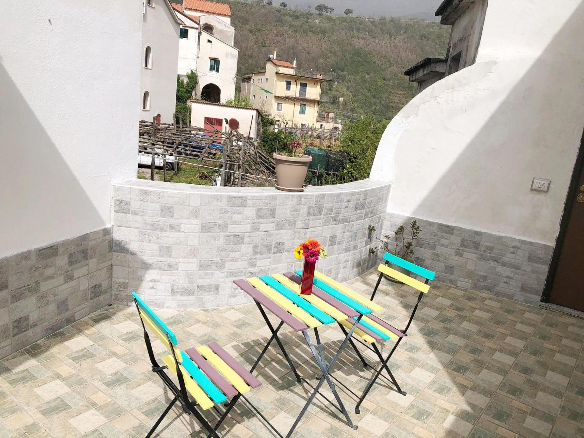Amalfi Coast Casa Vacanze Marino Tramonti Exterior photo